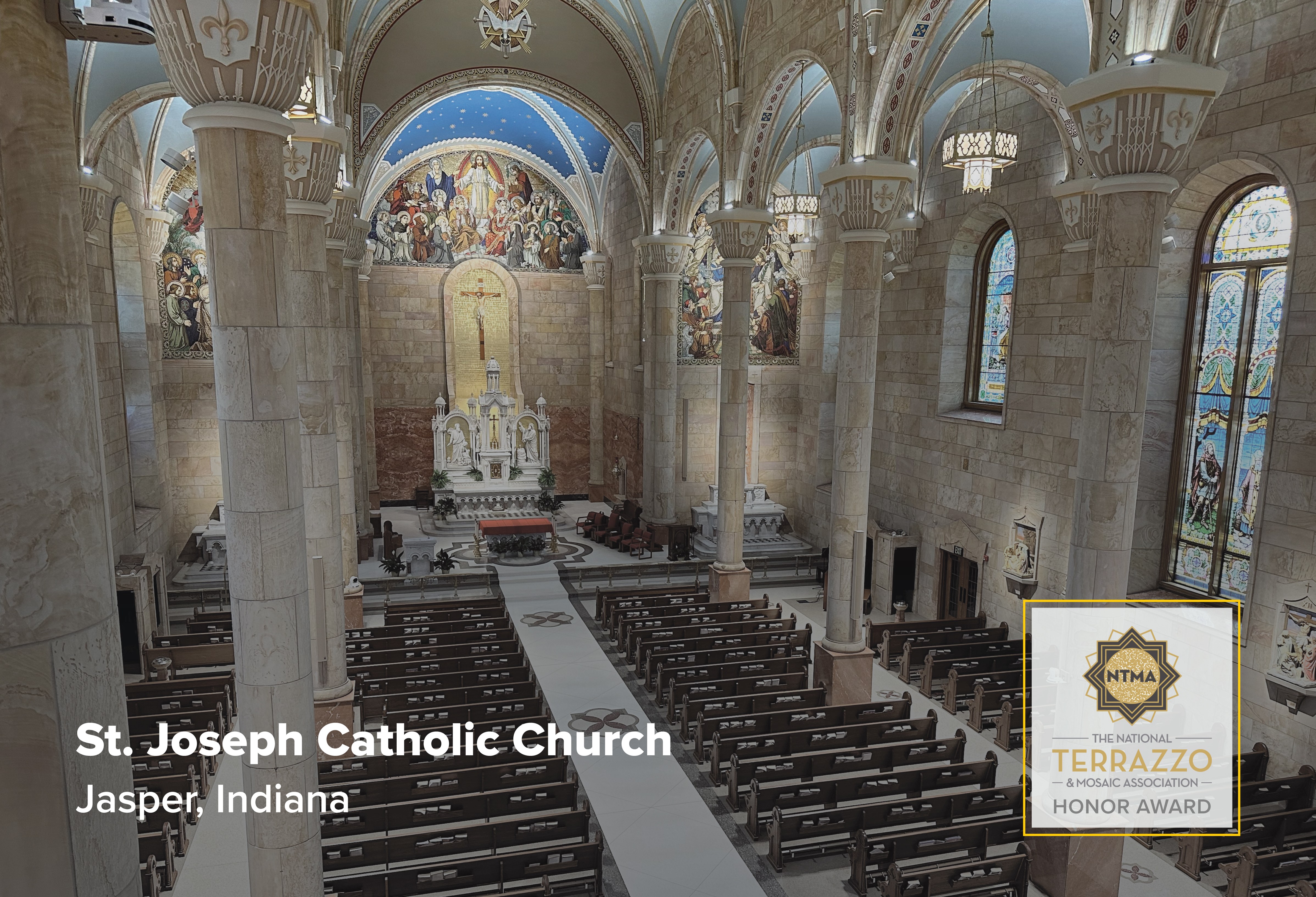 St. Joseph Catholic Church Earns National Terrazzo Honor